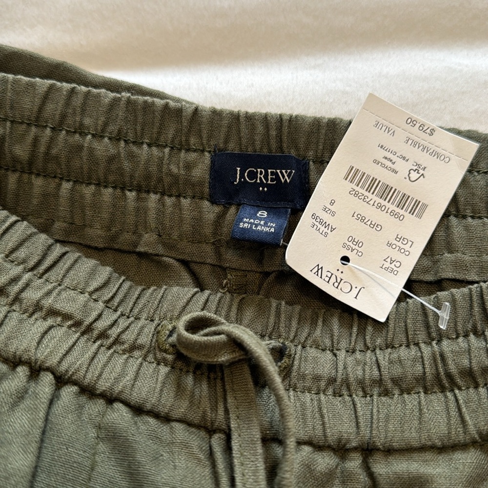 NWT J Crew Crop Pant - Picture 4 of 10